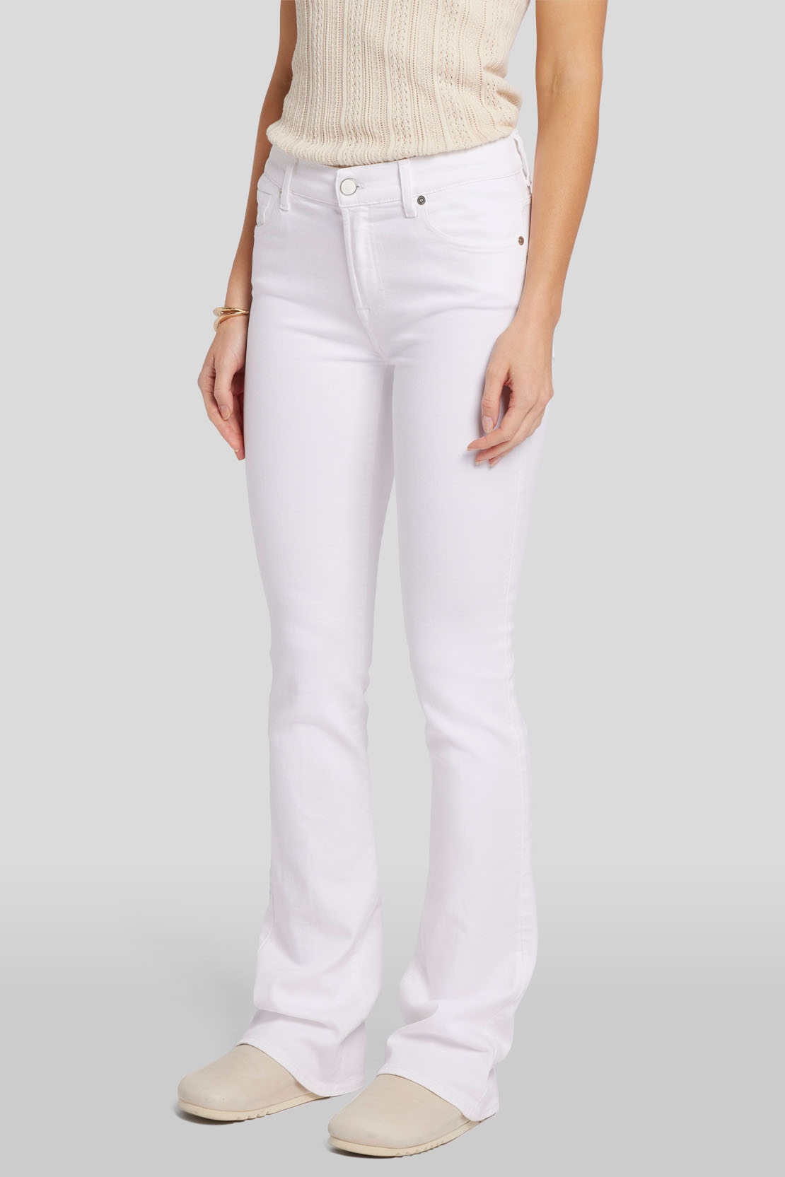BOOTCUT PURE WHITE