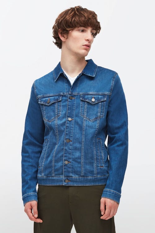  PERFECT JACKET LUXE PERFORMANCE ECO MID BLUE  