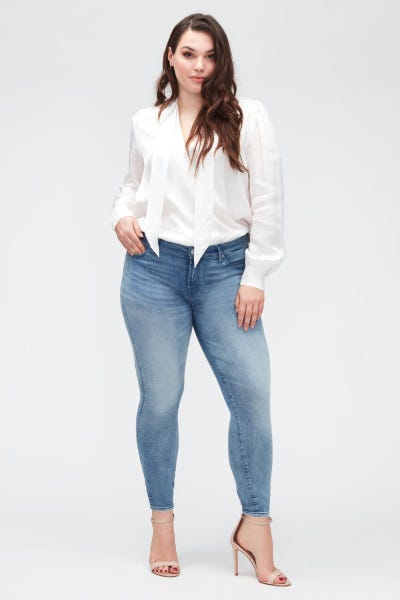 7 For All Mankind - The Skinny Crop B(Air) Mirage